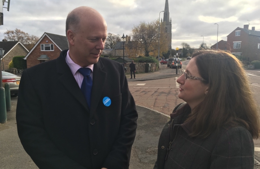 Caroline and Chris Grayling