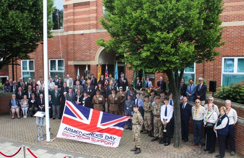 Armed Forces Day Flag Raising