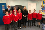 Visiting St Andrew's C of E Primary School in Leasingham