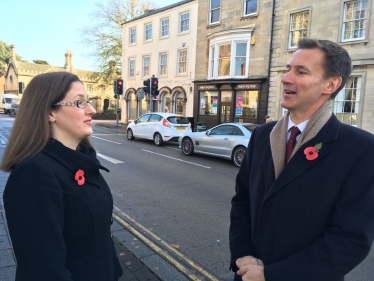 Caroline and Jeremy Hunt