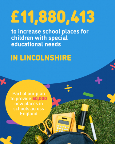 Lincolnshire Funding Graphic